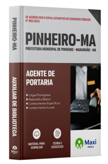 Apostila Prefeitura de Pinheiro - MA - 2024