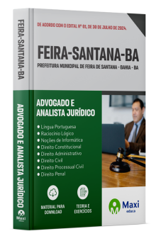 Apostila Prefeitura de Feira de Santana-BA 2024