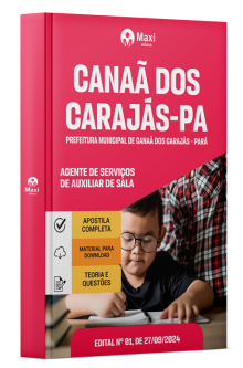 Apostila Prefeitura de Canaã dos Carajás - PA - 2024