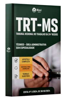 Apostila TRT MS 2024