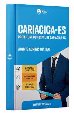 Apostila Prefeitura de Cariacica - ES 2024