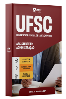 Apostila Universidade Federal de Santa Catarina - UFSC 2024