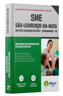 Apostila SME São Lourenço da Mata-PE 2024