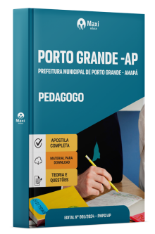 Apostila Prefeitura de Porto Grande - AP - 2025