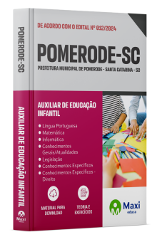 Apostila Prefeitura de Pomerode-SC 2024