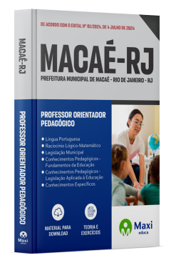 Apostila Prefeitura Macaé-RJ 2024