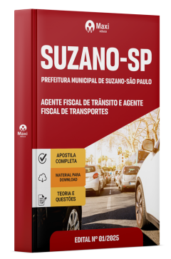 Apostila Prefeitura de Suzano - SP 2025