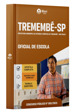 Apostila Prefeitura de Tremembé - SP 2025