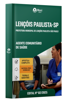 Apostila Prefeitura de Lençóis Paulista-SP 2025