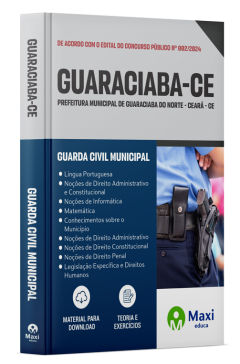 Apostila Prefeitura de Guaraciaba Do Norte - CE - 2024