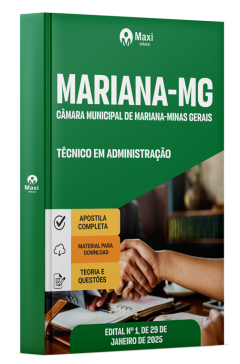 Apostila Câmara de Mariana-MG 2025