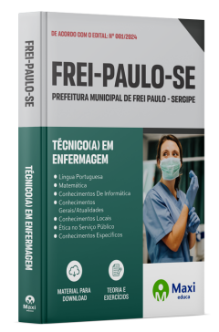 Apostila Prefeitura de Frei Paulo - SE - 2024