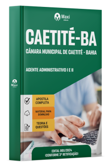 Apostila Câmara de Caetité-BA 2025