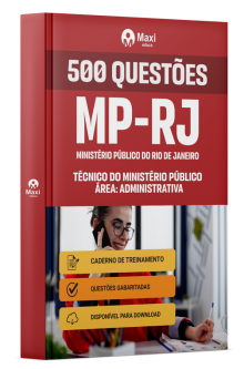 Caderno de Questões - MP-RJ 2025