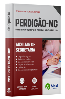 Apostila Prefeitura de Perdigão - MG - 2024