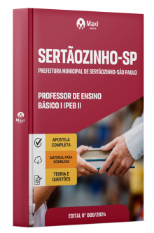 Apostila Sertãozinho Saúde-SP 2024