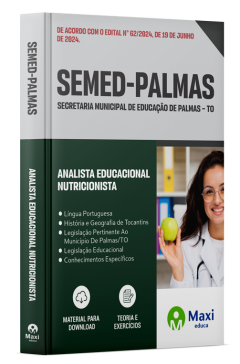 Apostila SEMED Palmas – TO - 2024