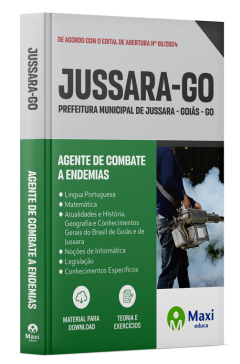 Apostila Prefeitura de Jussara - GO - 2024