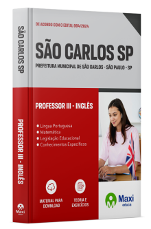 Apostila Prefeitura de São Carlos - SP - 2024