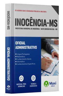 Apostila Prefeitura de Inocência-MS 2024