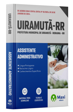 Apostila Prefeitura de Uiramutã - RR - 2024