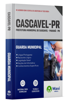 Apostila Prefeitura de Cascavel - PR - 2024