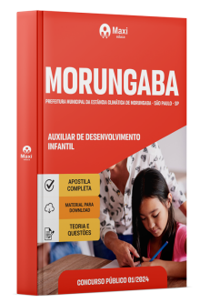 Apostila Prefeitura de Morungaba-SP 2024