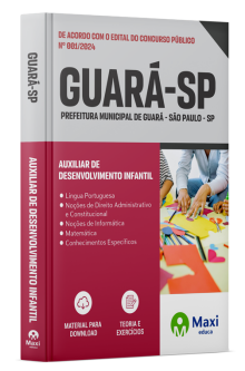 Apostila Prefeitura de Guará - SP - 2024