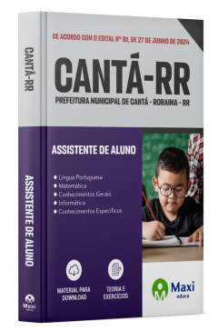 Apostila Prefeitura de Cantá - RR - 2024