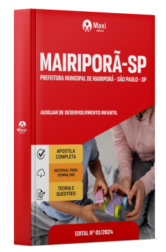 Apostila Prefeitura de Mairiporã - SP 2024