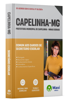 Apostila Prefeitura de Capelinha-MG 2024