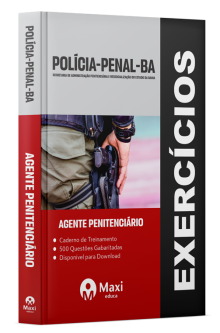 Caderno de questões Polícia Penal - BA - 2024