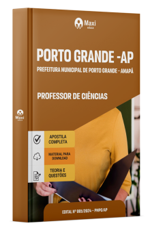 Apostila Prefeitura de Porto Grande - AP - 2025