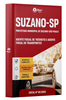 Apostila Prefeitura de Suzano - SP 2025