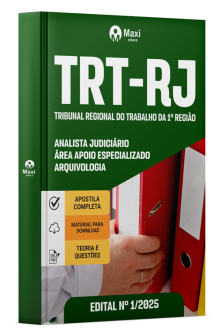 Apostila TRT RJ 2025