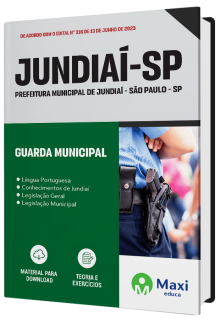 Apostila Prefeitura de Jundiaí  - SP - 2023