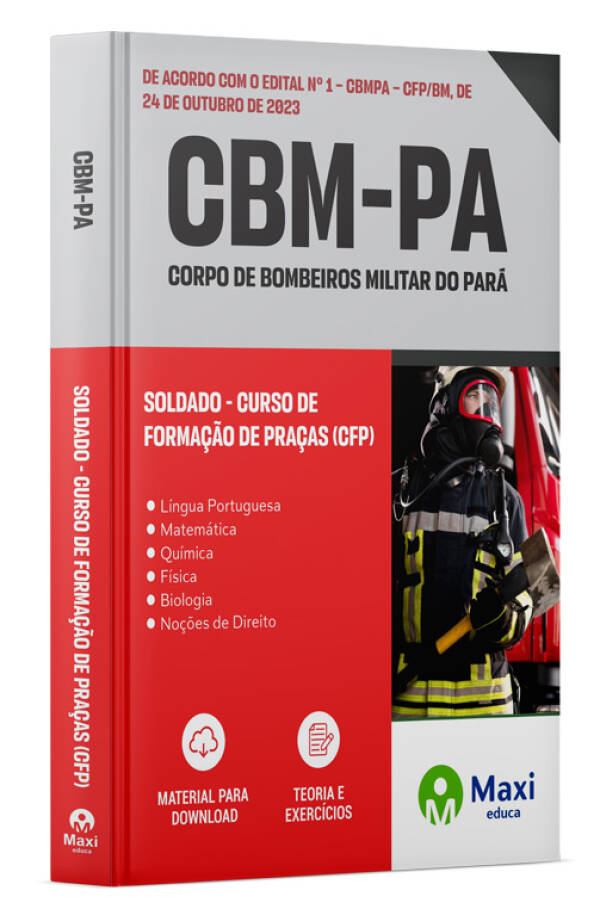 - Apostila Corpo de Bombeiros Militar do Pará - CBM-PA Soldado - Curso de Formação de Praças (CFP)