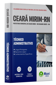 Apostila Prefeitura De Ceará Mirim - RN 2024