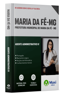 Apostila Prefeitura de Maria da Fé - MG - 2024