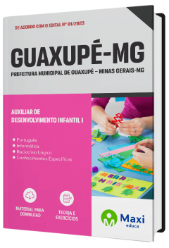 Apostila Prefeitura de Guaxupé -MG - 2023