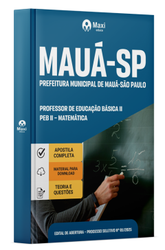 Apostila Prefeitura de Mauá-SP 2025