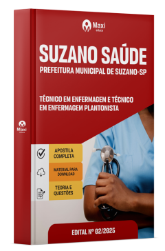 Apostila Suzano Saúde-SP 2025