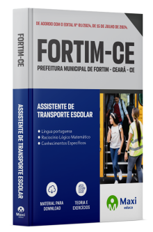 Apostila Prefeitura de Fortim -CE 2024