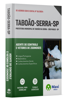 Apostila Prefeitura de Taboão da Serra - SP - 2024
