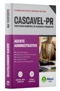 Apostila Prefeitura de Cascavel - PR - 2024
