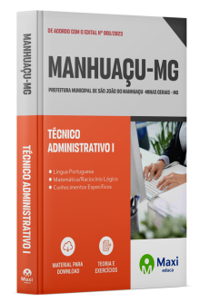 Apostila Prefeitura de São João do Manhuaçu - MG - 2024