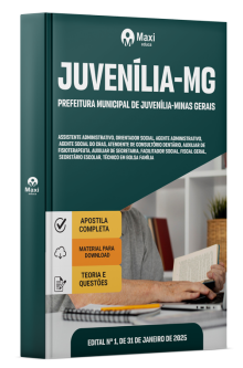 Apostila Prefeitura de Juvenília-MG 2025