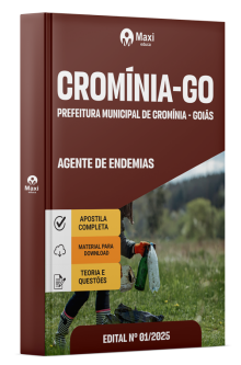 Apostila Prefeitura de Cromínia-GO 2025