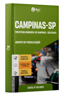 Apostila Prefeitura de Campinas-SP 2025