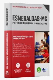 Apostila Prefeitura de Esmeraldas - MG - 2024